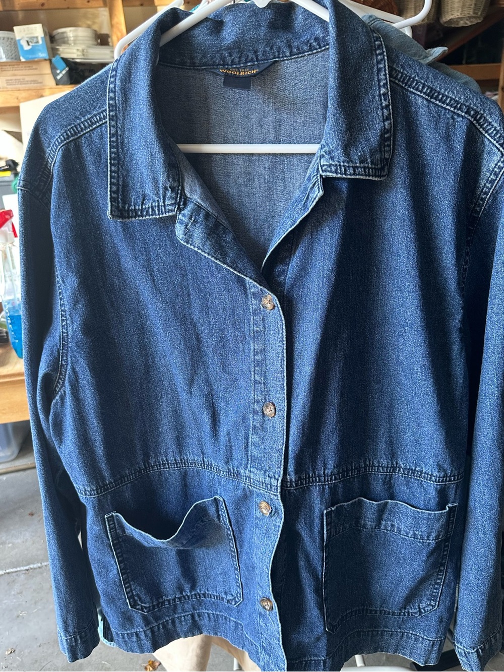 Woolrich Denim Chore Coat